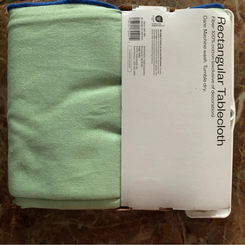 Room Essentials Mint Green Tablecloth